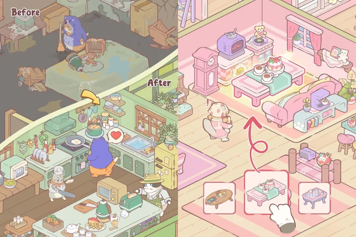 猫の荘園 - 可愛い ねこのマージゲーム