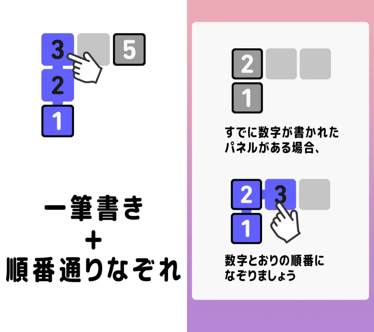 ひとふでナンバー