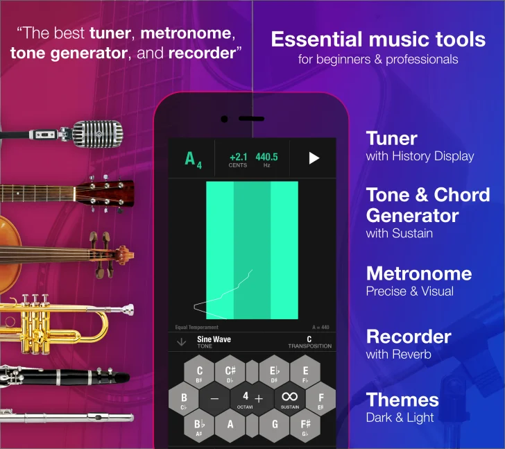 Tunable – Tuner & Metronome