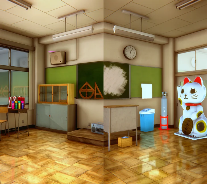 脱出ゲーム　放課後の校舎からの脱出