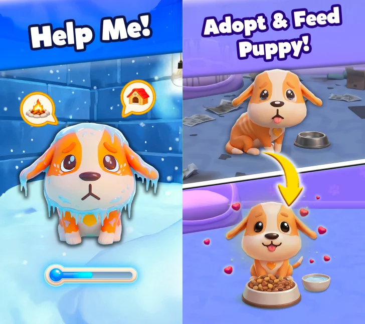 Dog Rescue - Virtual Pet Games