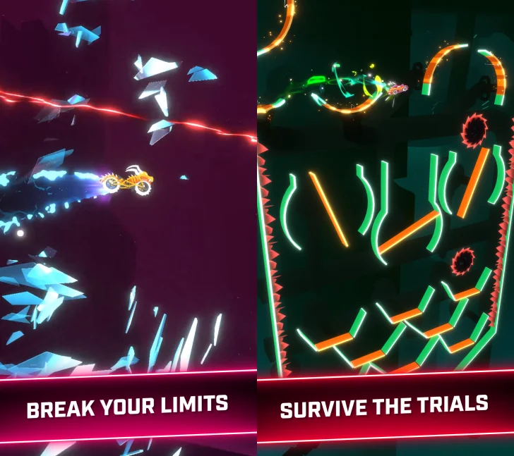 Rider Worlds - Neon Bike Races