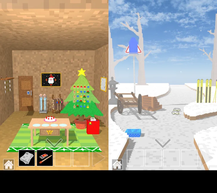 脱出ゲーム　笠地蔵とクリスマス