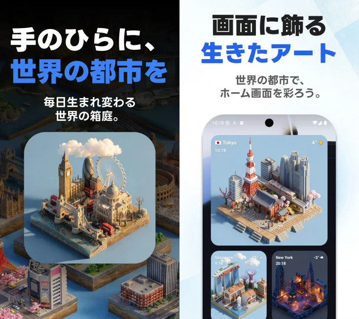 DayCity - 手のひらの箱庭都市